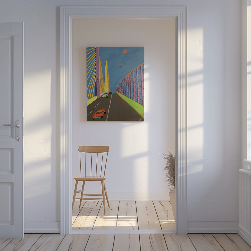Körning över Sunshine Skyway-bron | Canvas