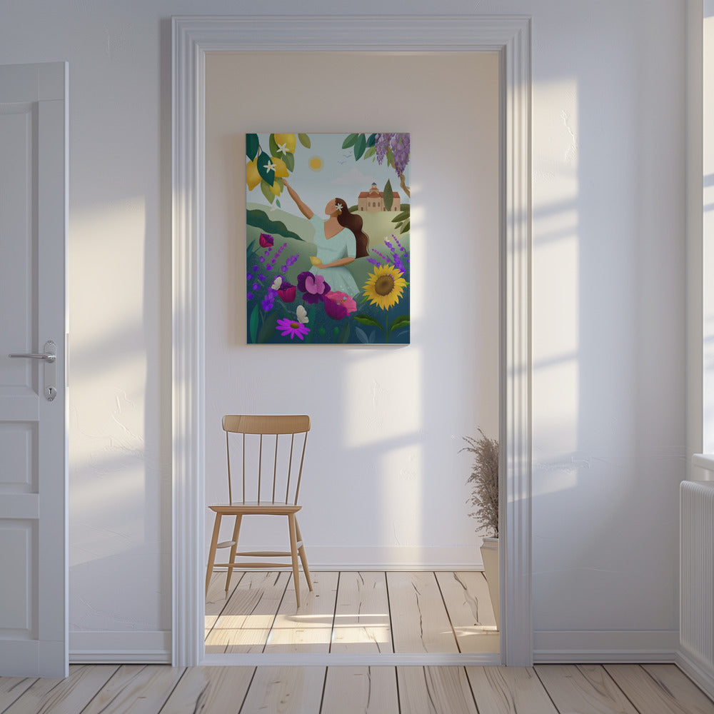 Sommar i Provence | Canvastavla