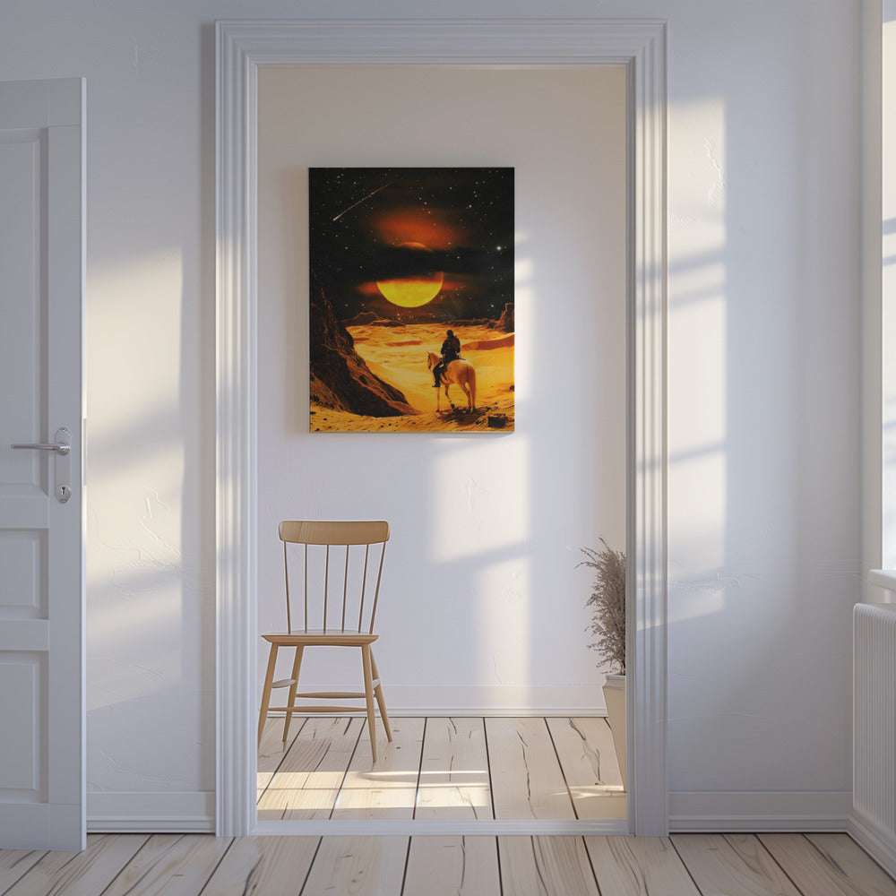 Västerländskt rymdäventyr | Canvas