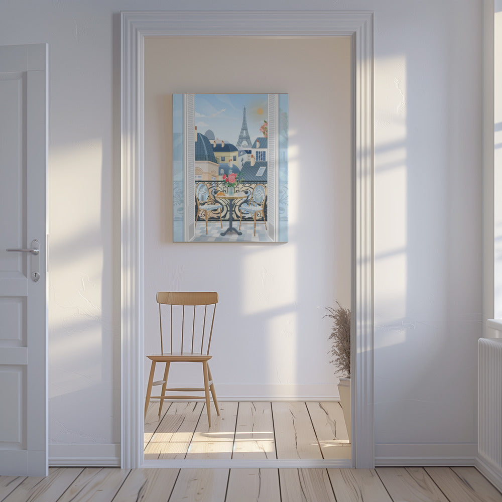 Paris Terrace | Canvastavla