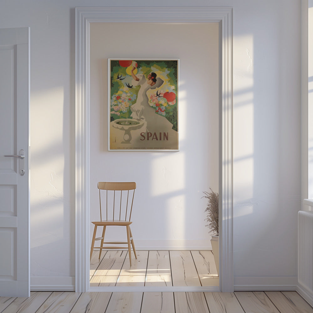 Spanien Poster | Canvastavla