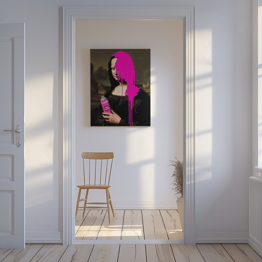 Rosa soppa | Canvastavla