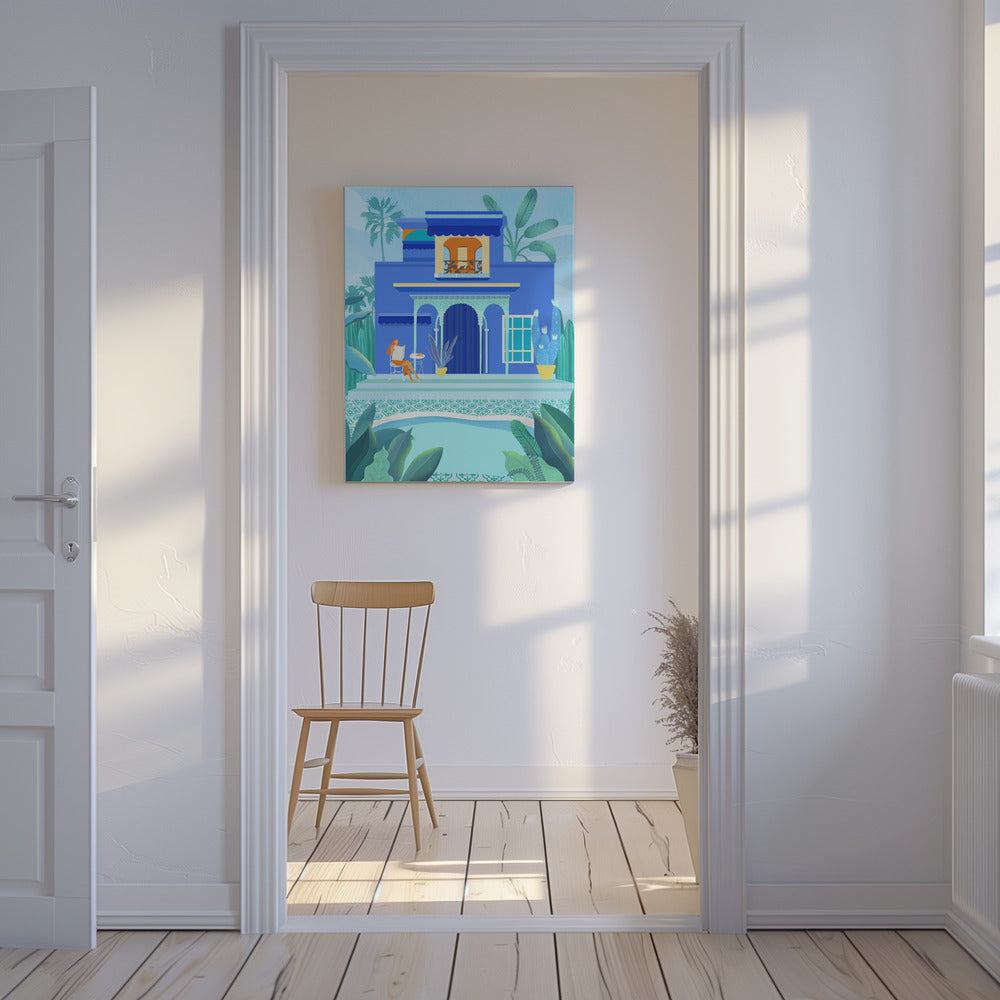 Blue Oasis | Canvas
