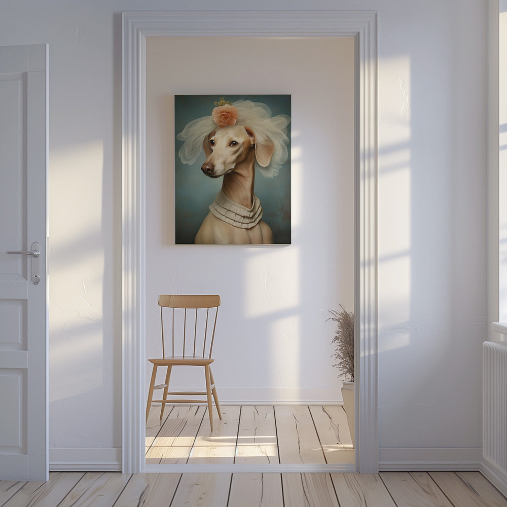 Human Dog 0001 2024 December Poster Dog Woman 5.jpg | Canvas