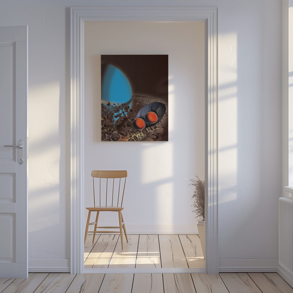 Uranus Fly By | Canvas