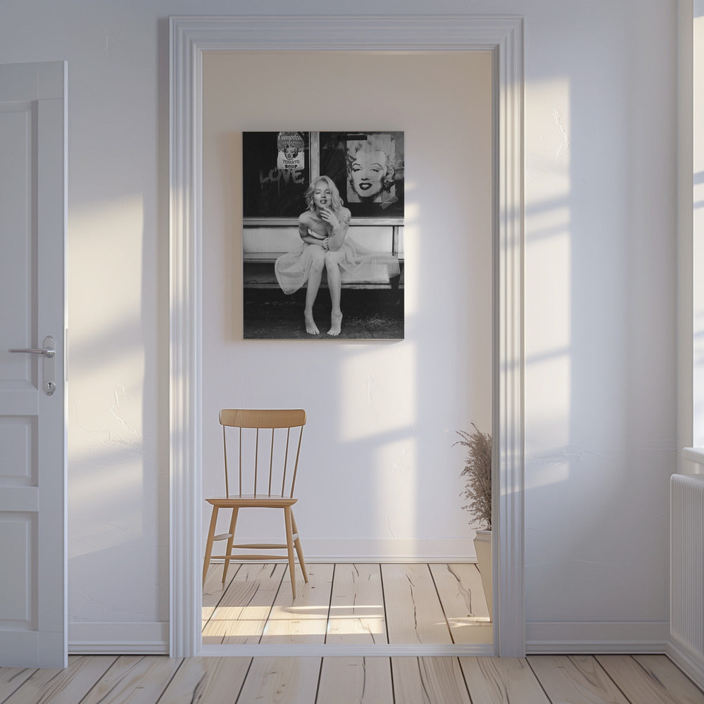 Ny Marilyn BW | Canvas