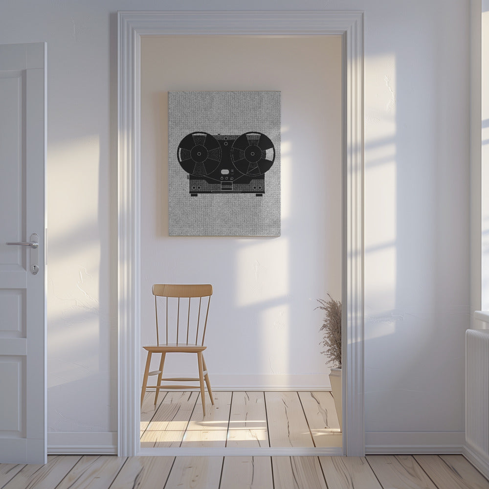 Bandspelare med rulle | Canvas