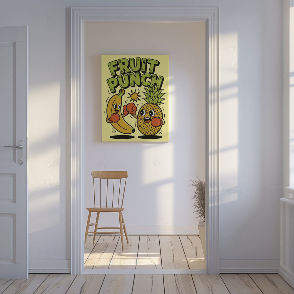 Fruktpunch Rosa | Canvas