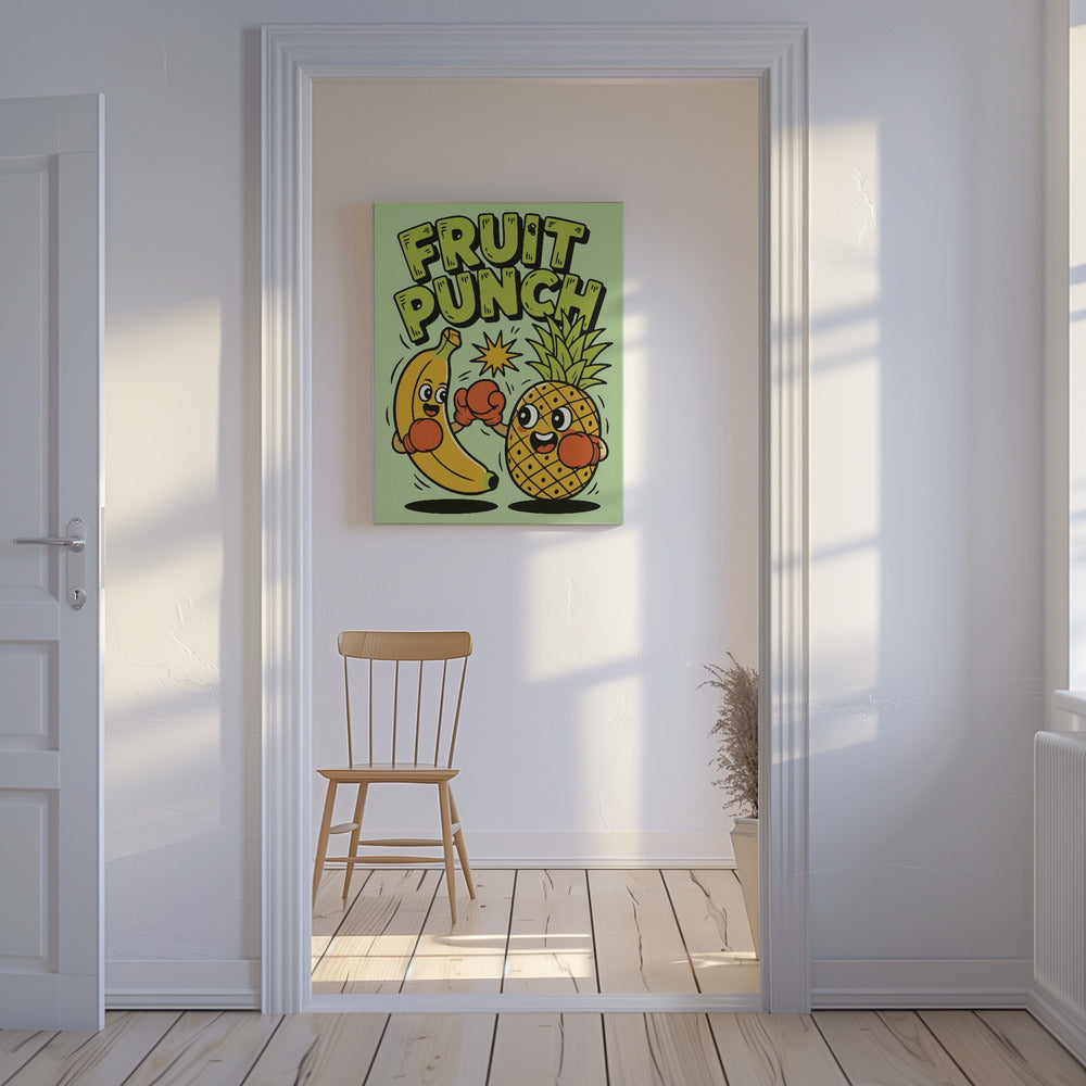 Fruktpunch Rosa | Canvas