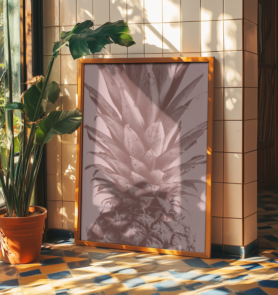 Pineapple Close Up 01 | Poster