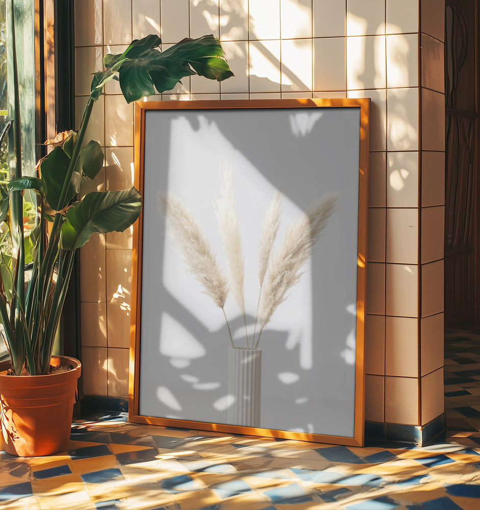 Pampas Grass Grey 09 | Poster
