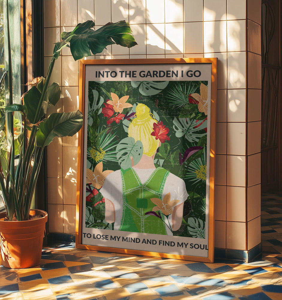 Into the Garden (blonde) | Poster