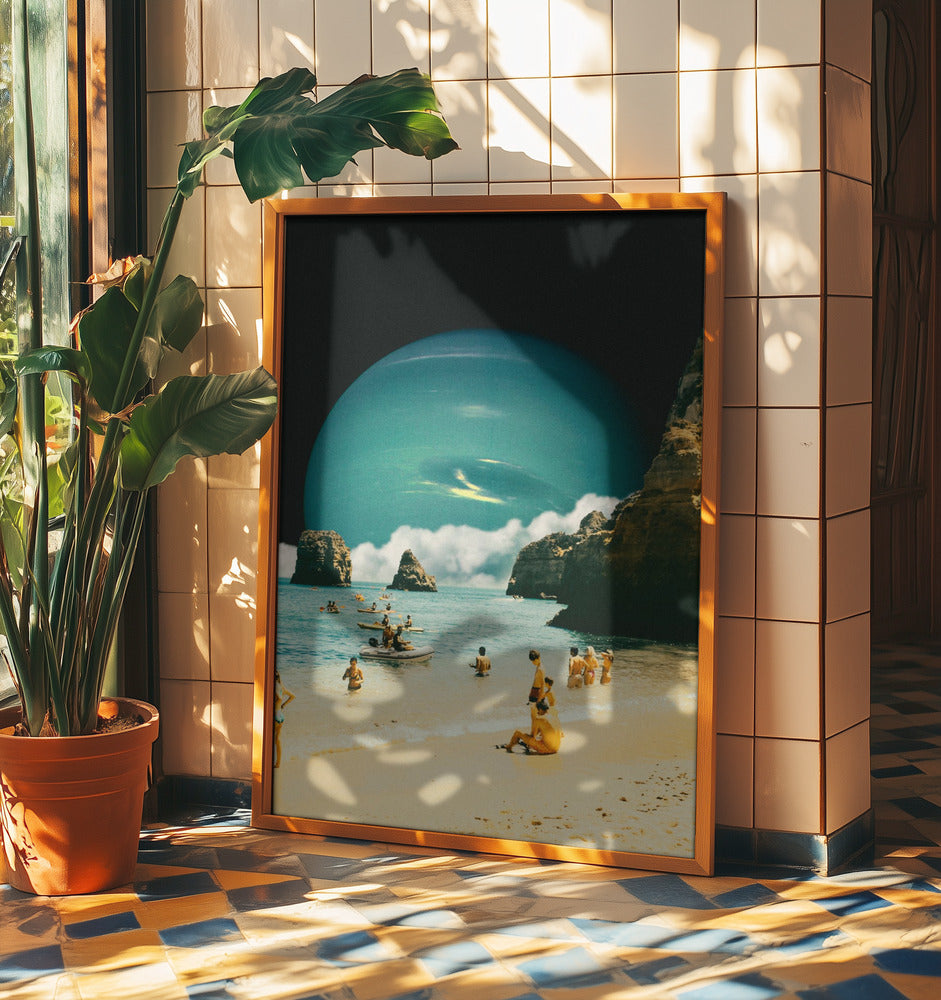 Space Beach | Poster