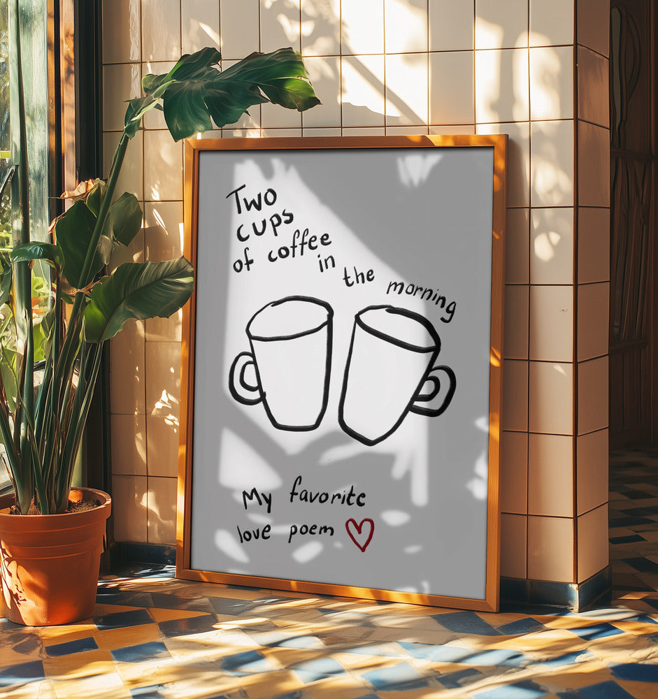 Morgonens kärleksbryggning | Poster