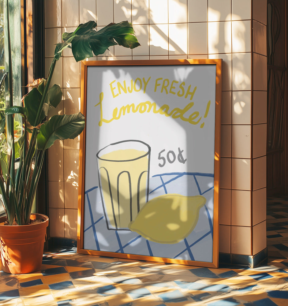 Oferta de sorbo refrescante | Posters - Impresiones de Arte
