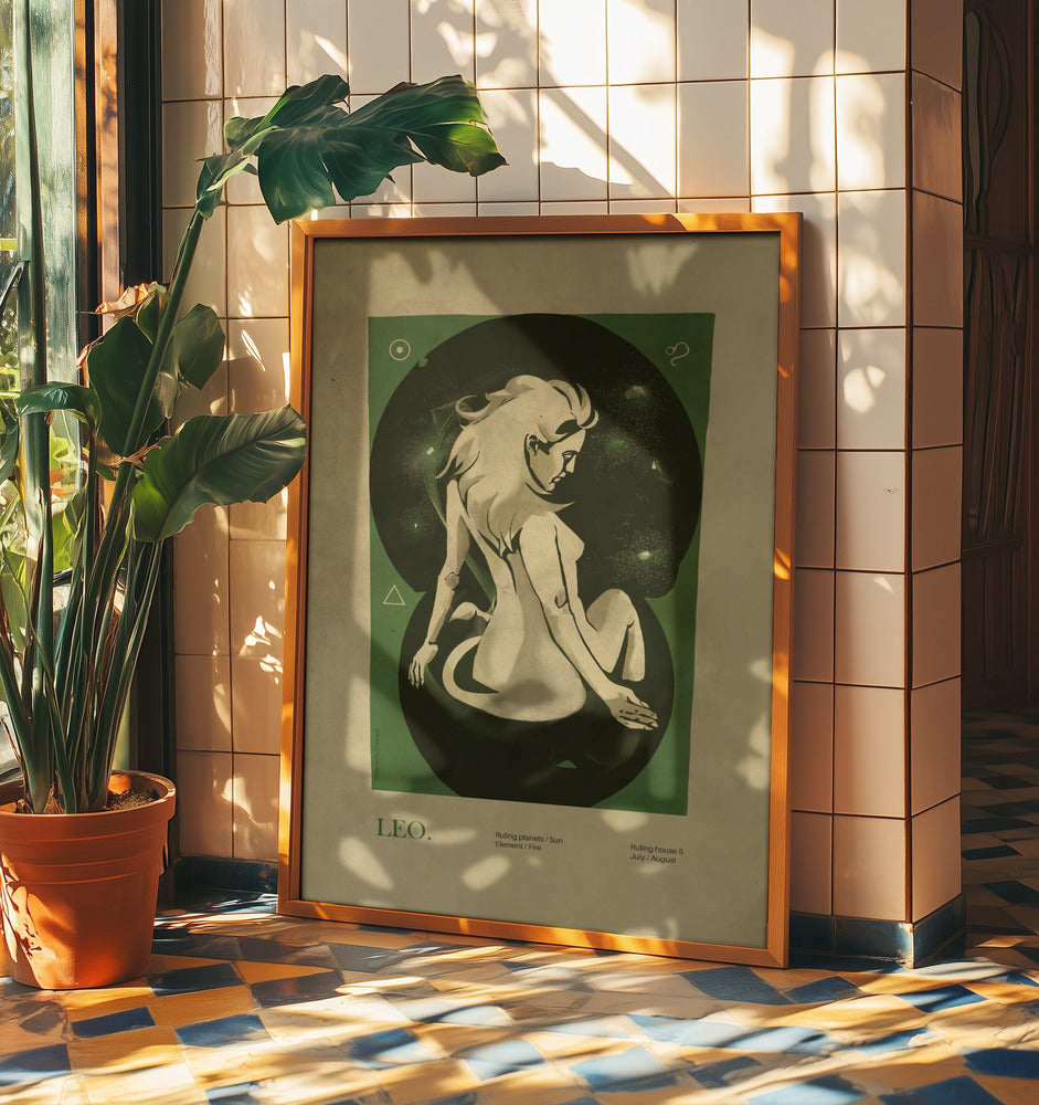 Lejontryck | Poster