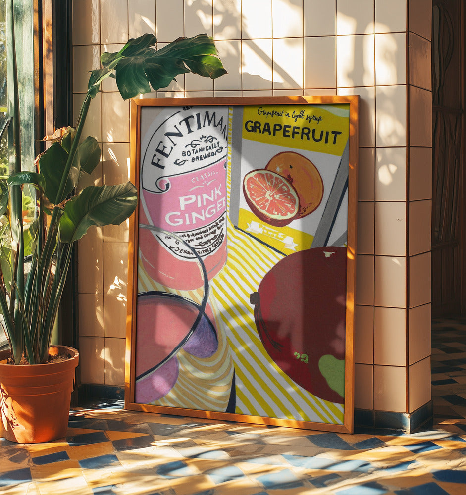 Fentimans Rosa Ingefära | Poster