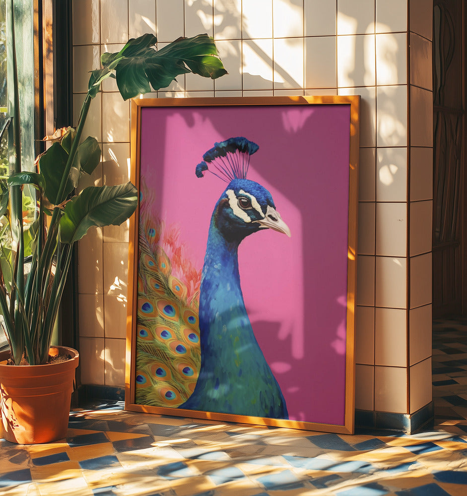 Beautiful Peacock | Poster