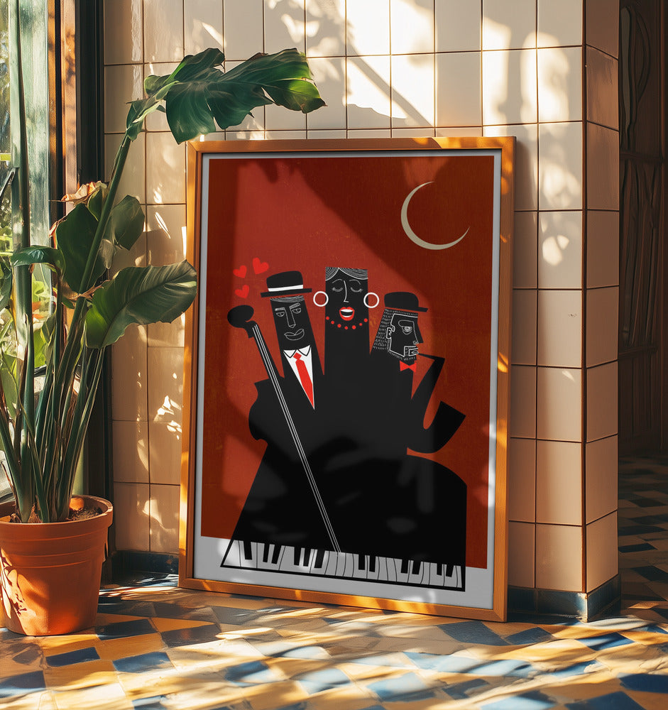 Sjungande runt julgranen | Poster