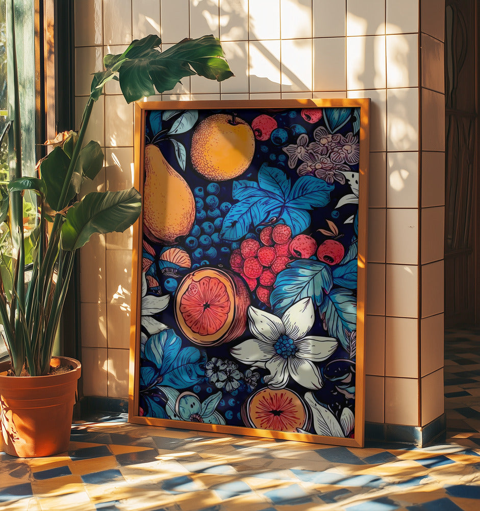 Blommor och frukter 6 | Poster