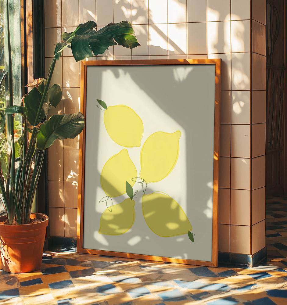 Sitronharmoni | Plakater - Kunsttrykk
