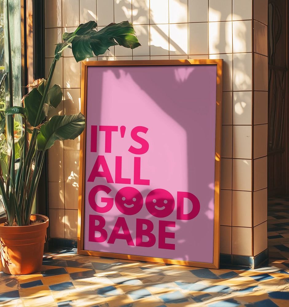 Pink Cheer Vibes | Poster