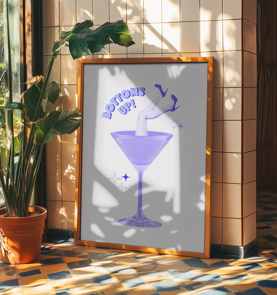Cocktail Glam Dive | Poster