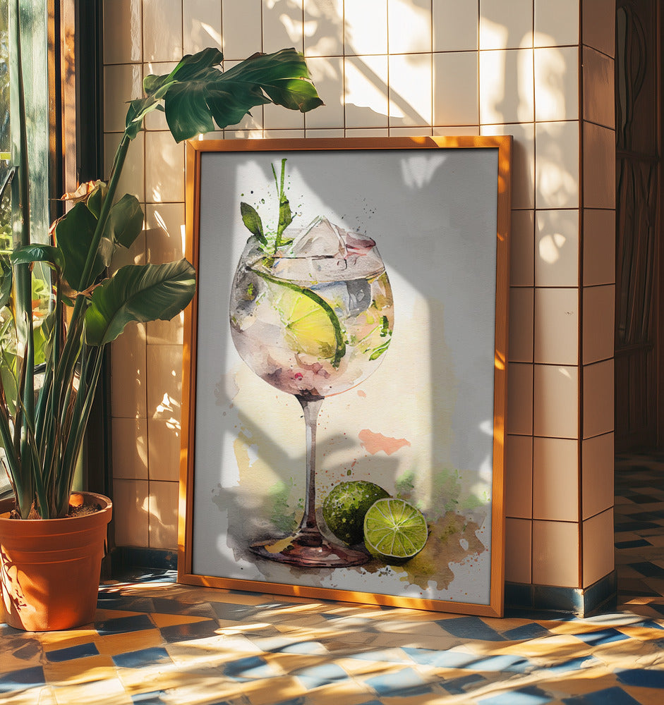 Drycker med cocktail | Poster