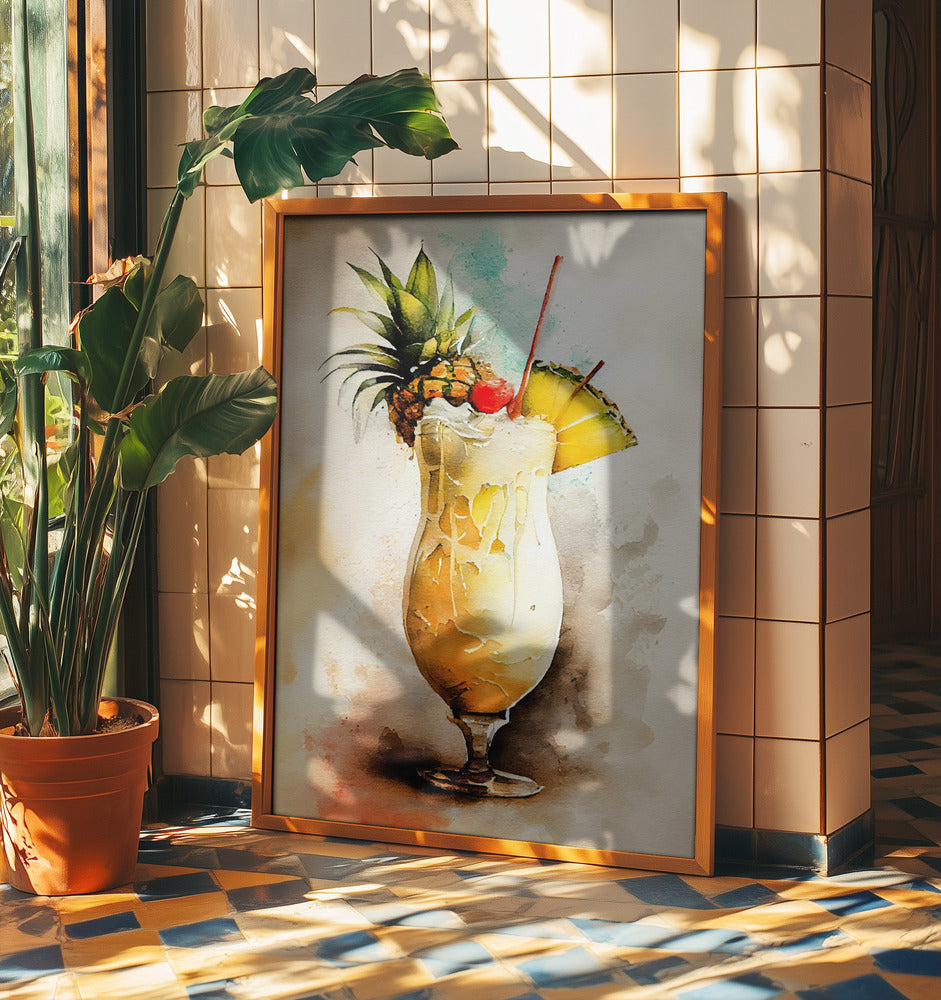 Drycker med cocktail | Poster