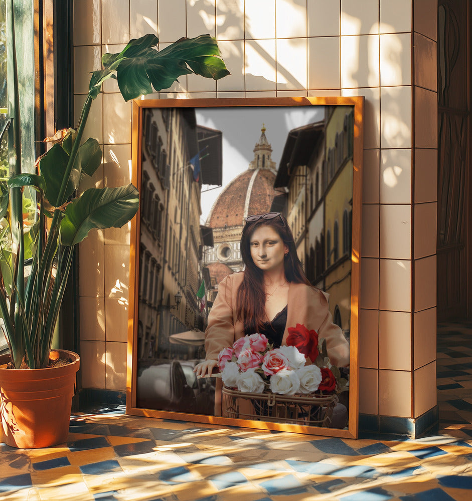 Mona sur Florence | Posters - Affiche Artistique