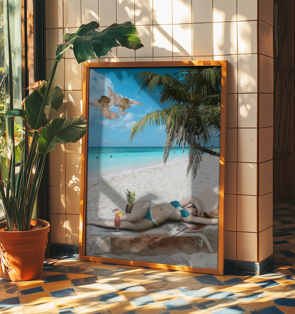 Venus på stranden | Poster