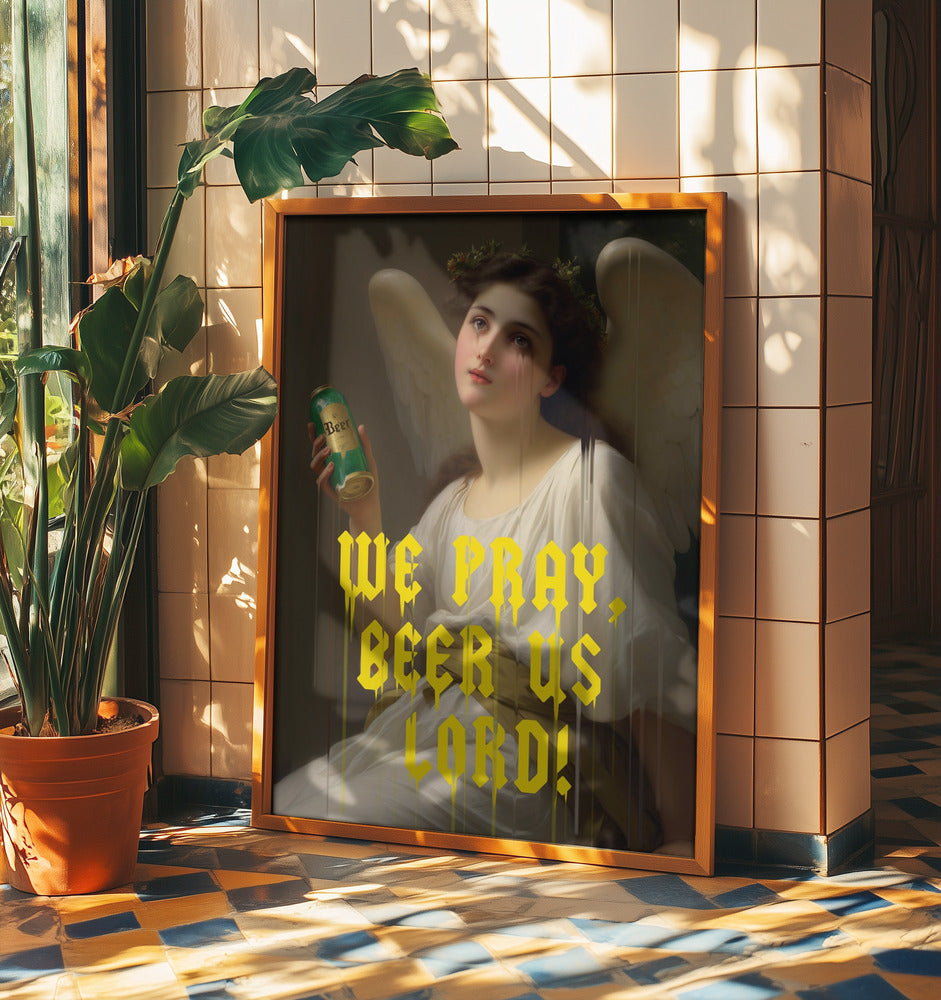 Vi ber öl oss Herre | Poster