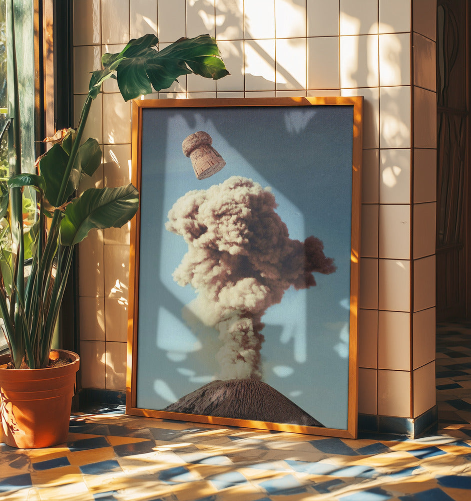 Volcanic Pop - Champagne Party | Poster