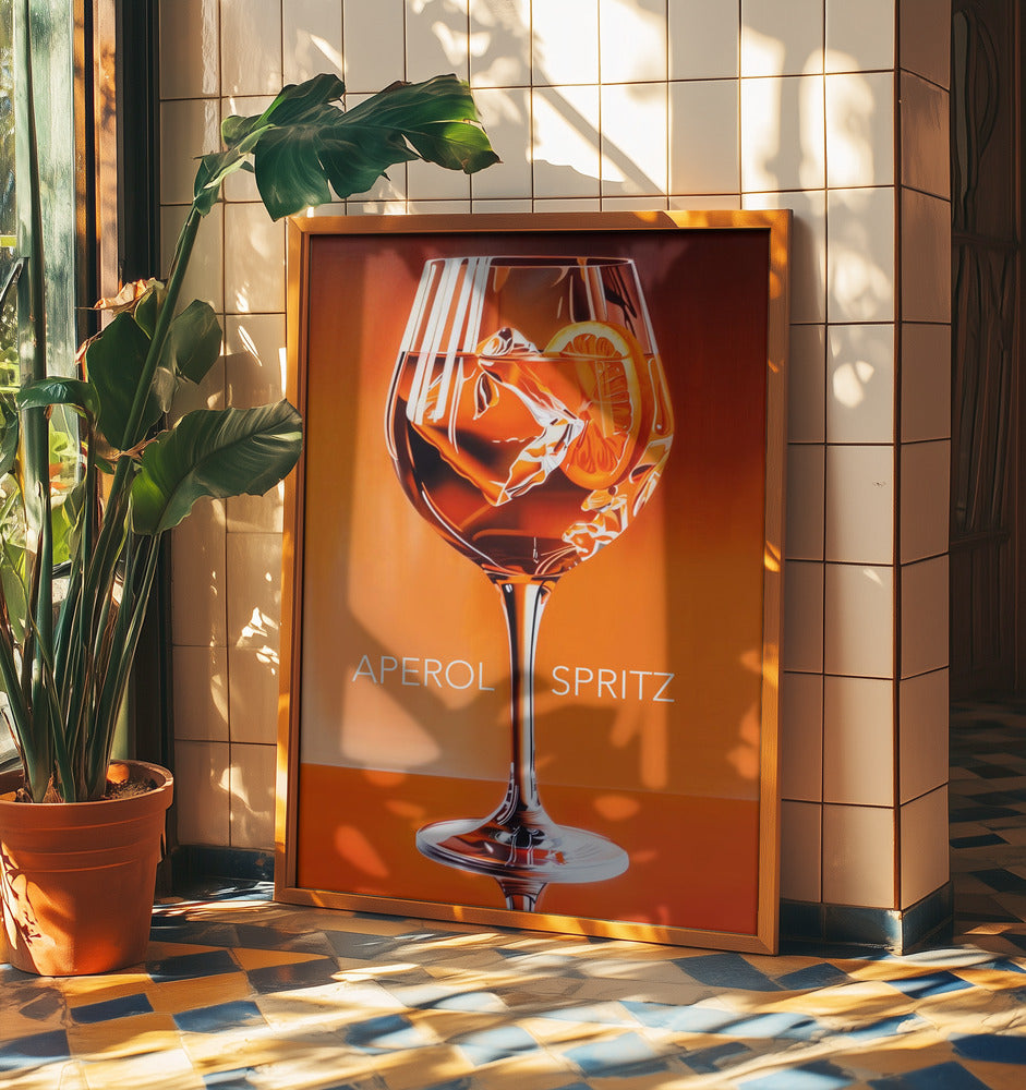 Aperol Spritz Apelsin | Poster