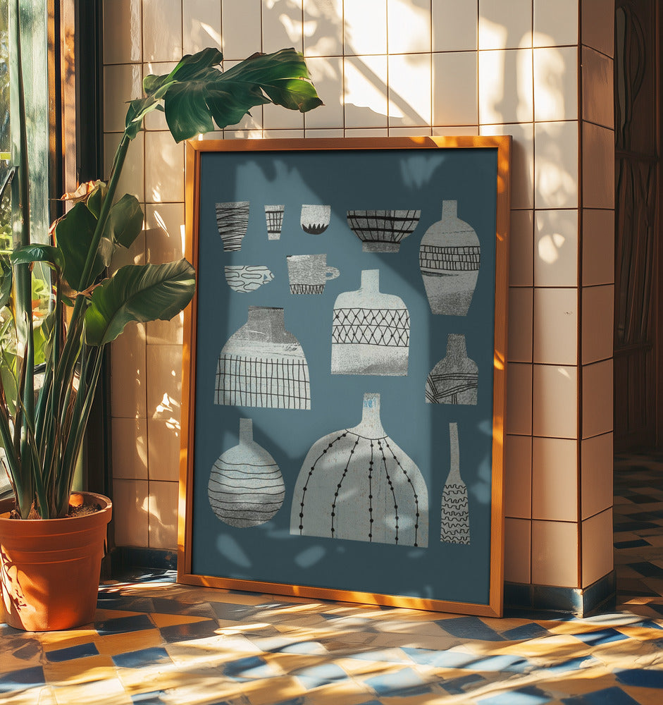 Keramik och mönster | Poster