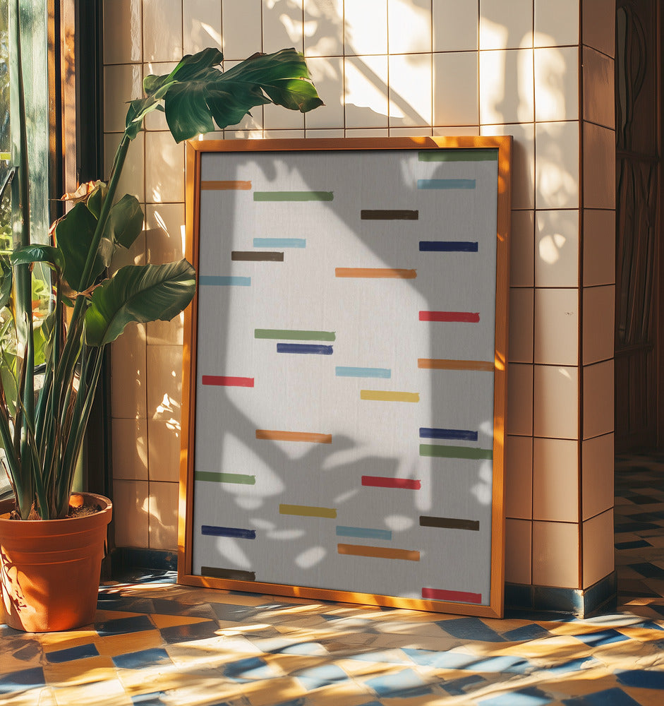 Arte modernista de papel simple n.º 2 | Posters - Impresiones de Arte