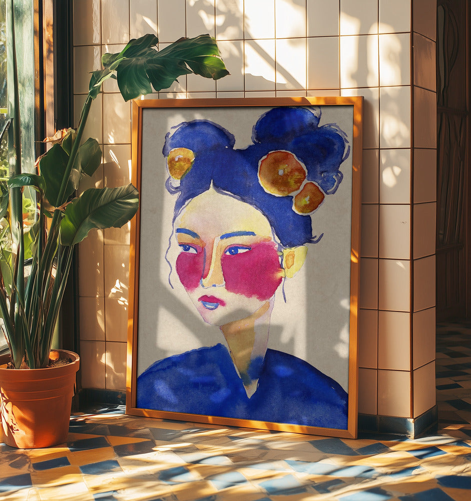Asiatisk tjej | Poster