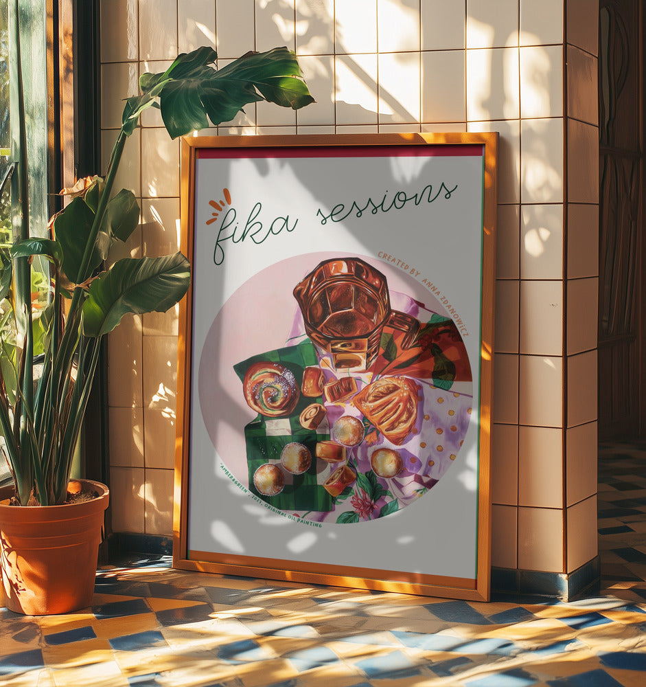 Bernstein und Grün | Poster