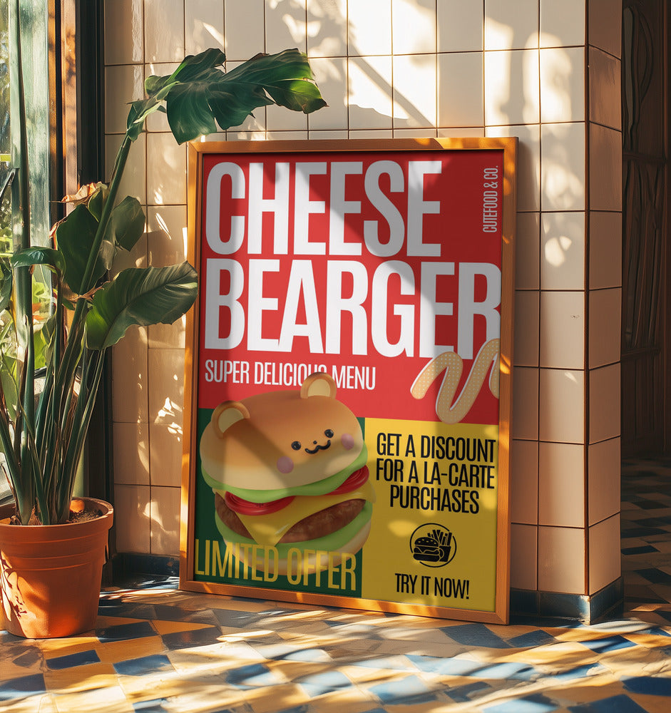 Cheese Burger Offer | Poster