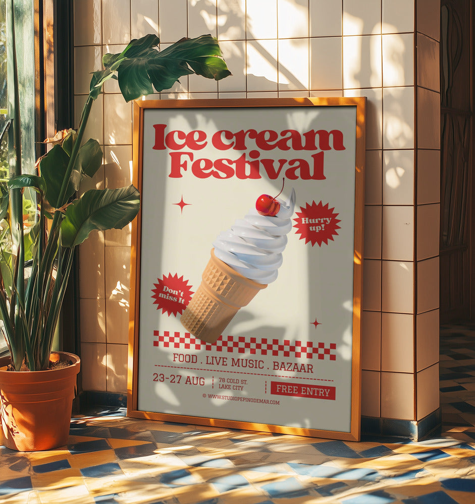 Ice Cream Festival | Poster