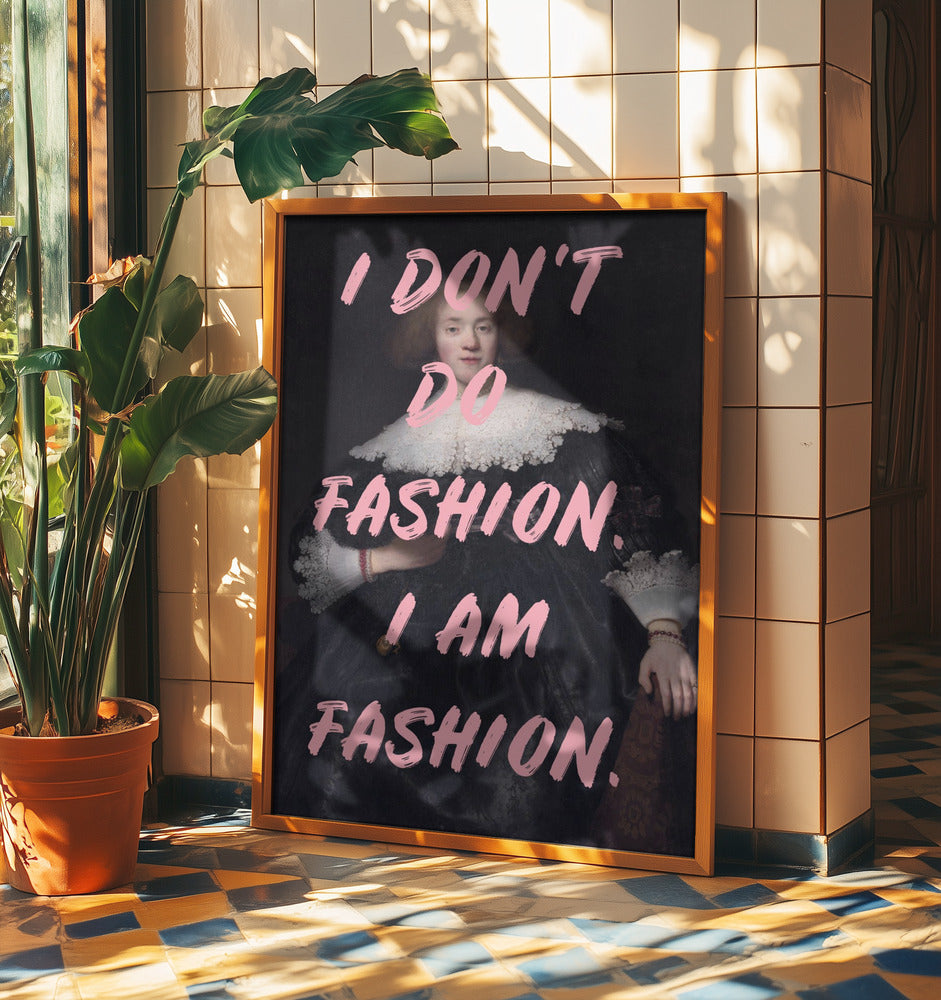 Iamfashionii Ratioiso | Affisch