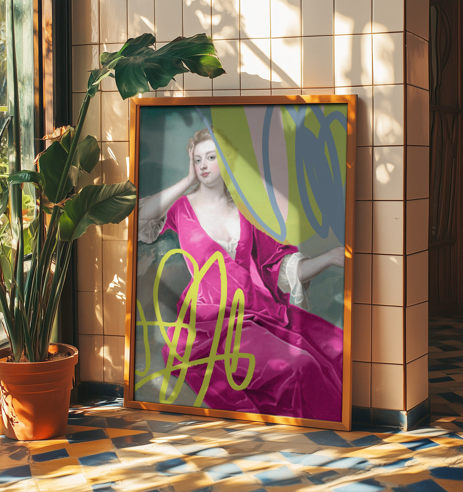 Abstrakt hertiginna | Poster