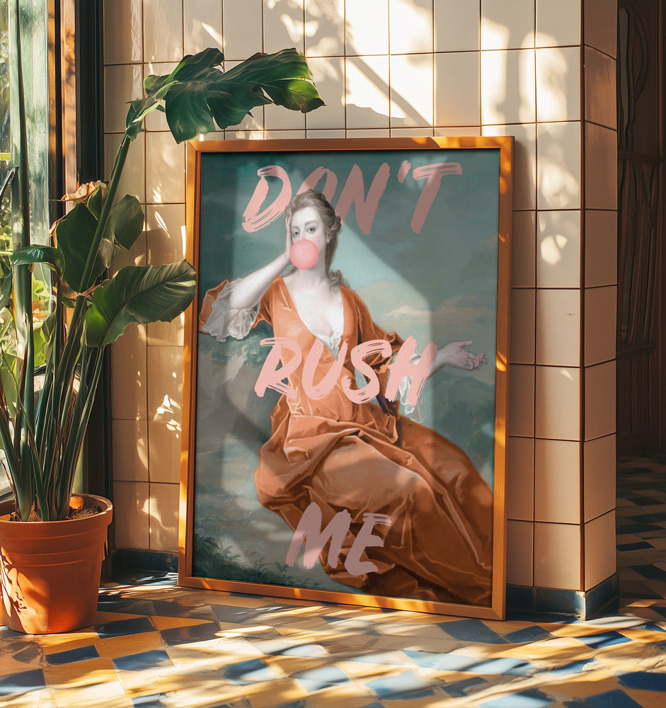 Dontrushmeorange Ratio2x3 | Affisch
