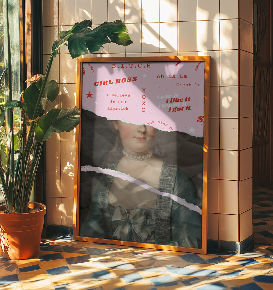 Girlbossmarie Ratioiso | Poster