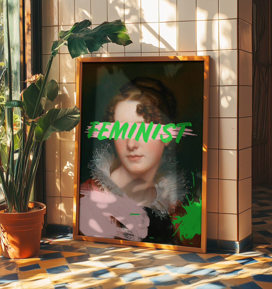 Feministiskt porträtt Ratioiso | Poster