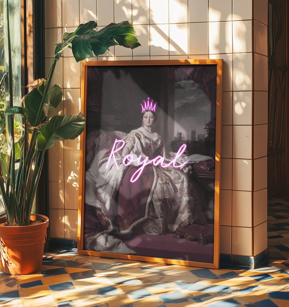 Queenvictoriaroyalneon Ratioiso | Poster