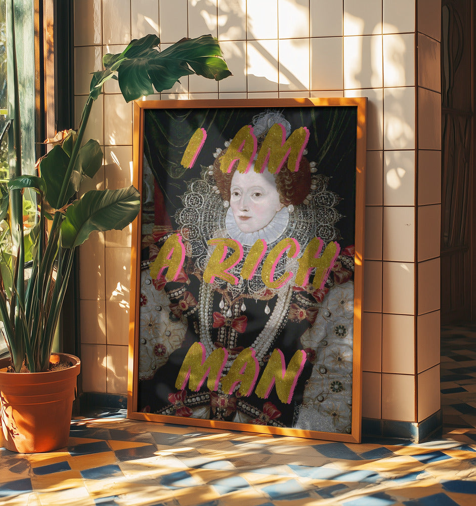 Drottning Elizabeth Richman | Affisch