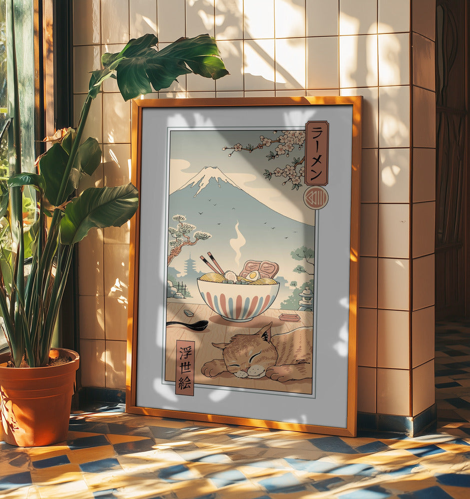 Ett perfekt Ramenväder | Poster