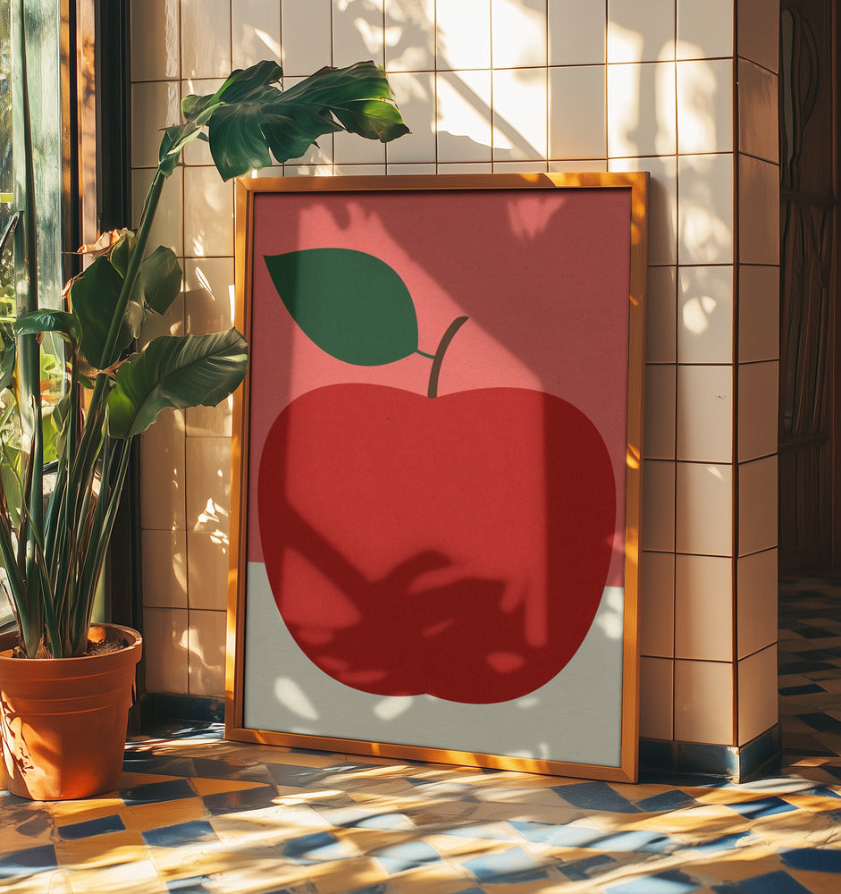 Rött äpple | Poster