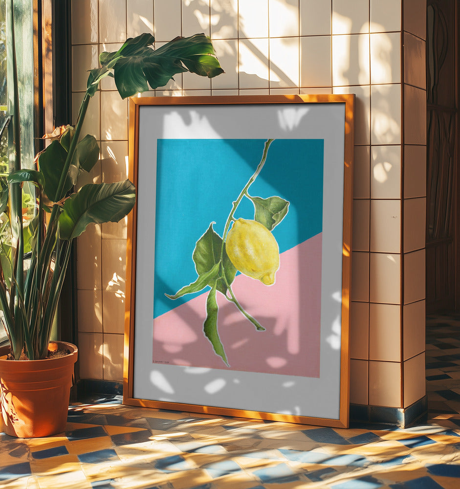 Ljus citron | Poster